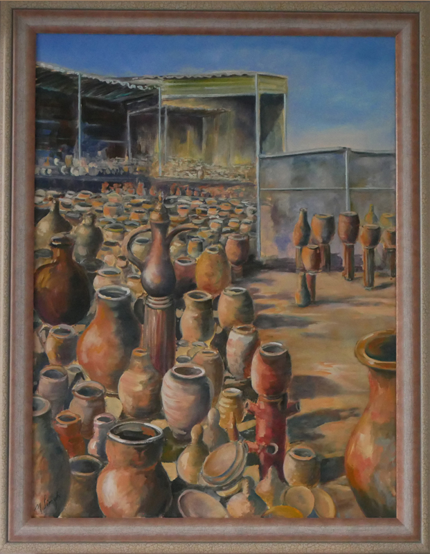 Pottery market near Masafi (Sharjah/Emirates)