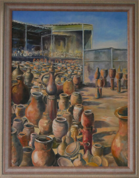 Pottery market near Masafi (Sharjah/Emirates)