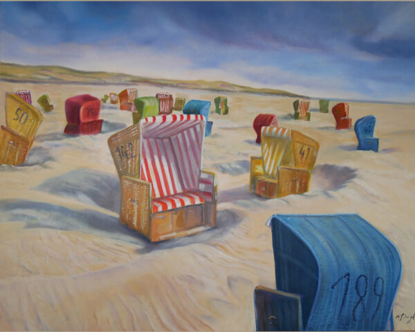 Beach chairs (on Juist)